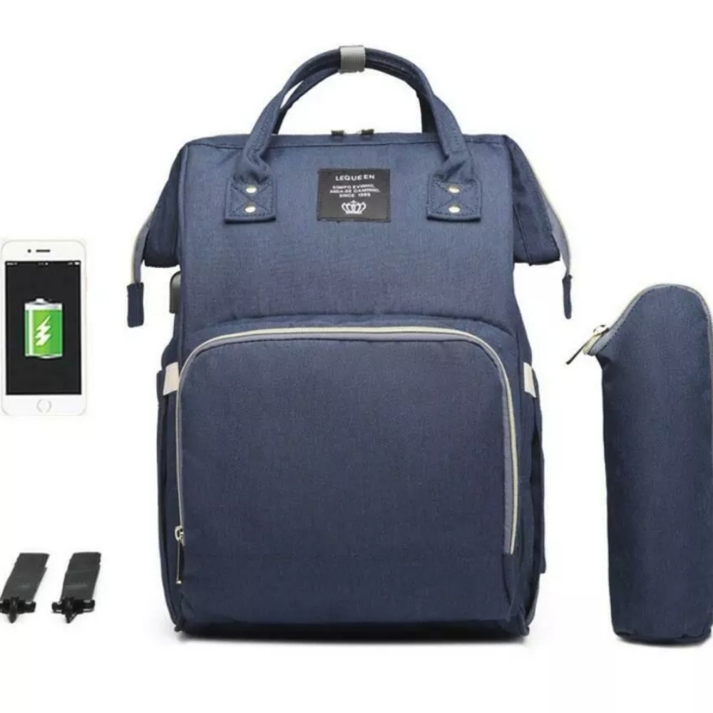 LEQUEEN Large Capacity Diaper Bag Mummy Nursing Nappy Backpacks Travel Baby Stro